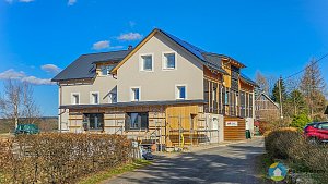Chata Barbora Český Jiřetín (Exteriér), autor: Radomír Kočí, datum: 4.4.2025