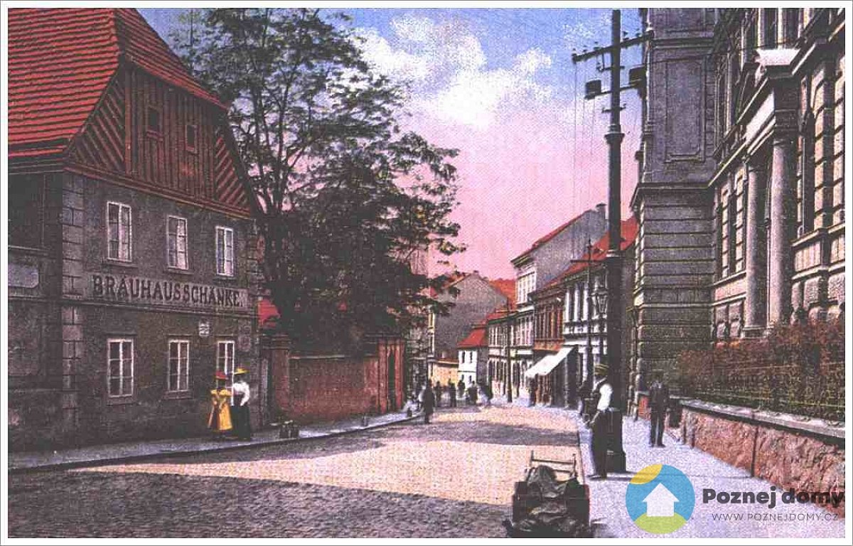 Pivovarská šenkovna (Dobové fotografie (před rokem 2000)), datum: 1904