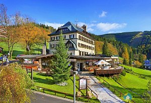Hotel Praha Špindlerův Mlýn (Exteriér), autor: spindl-hotelpraha.cz