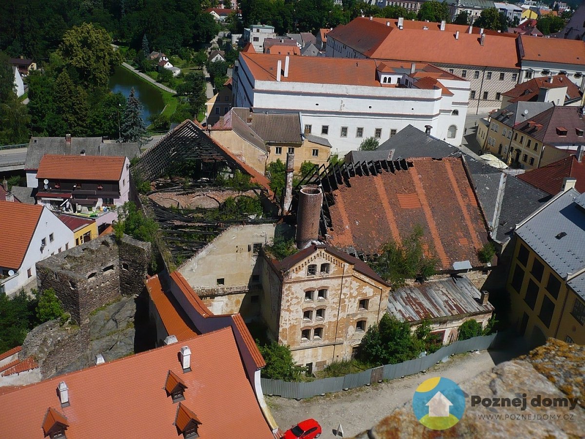 Zámecký (Panský) pivovar Jindřichův Hradec (Exteriér), autor: pivovary.info