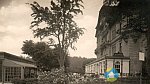 Myslivna Karlovy Vary - Myslivna (Jägerhaus) na fotografii z druhé pol. 30. let.
 (Dobové fotografie (před rokem 2000))