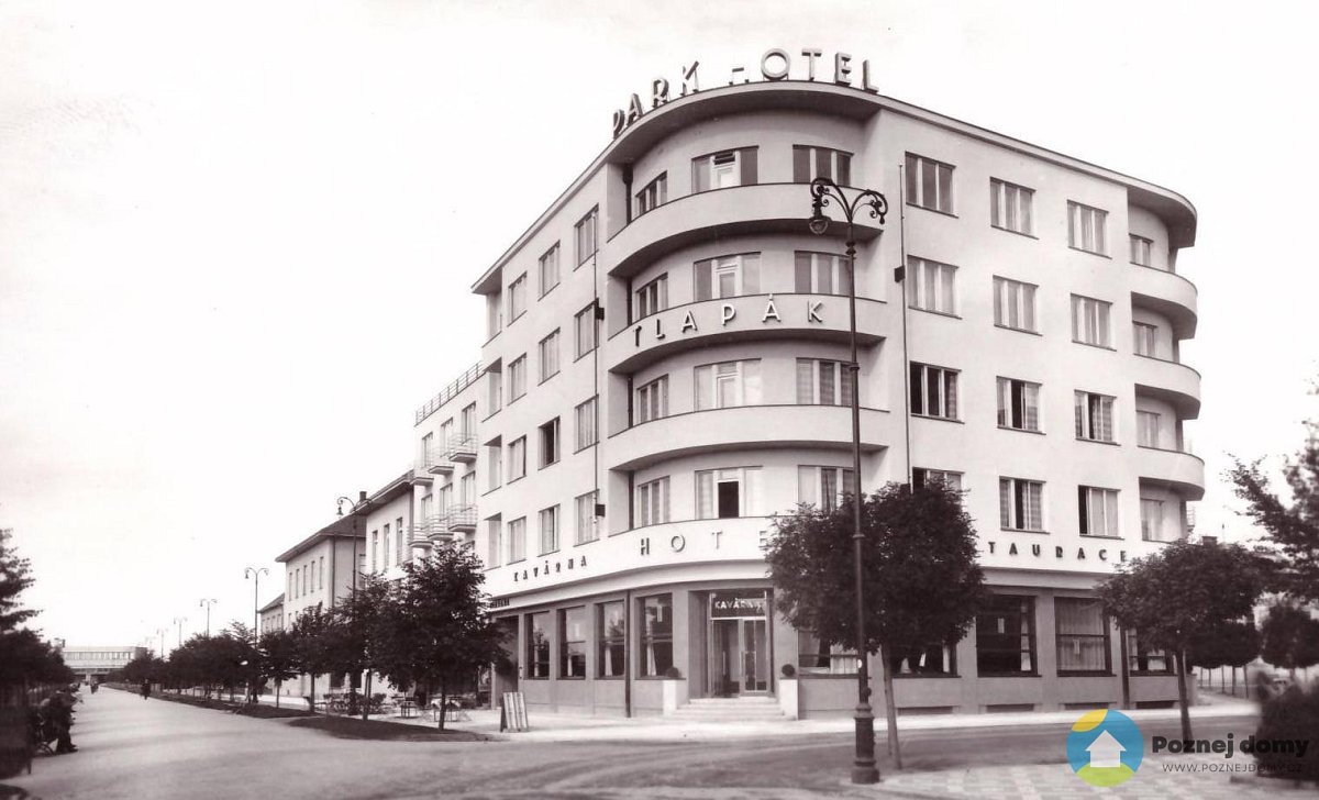Hotel Bellevue Tlapák (Dobové fotografie (před rokem 2000))