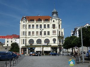 Kavárna Union Česká Lípa - po rekonstrukci (Exteriér)