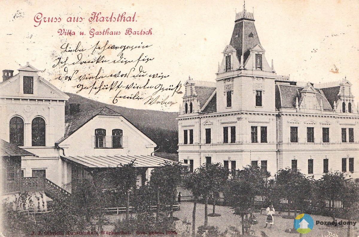 Lázně Karlovice (Dobové fotografie (před rokem 2000))