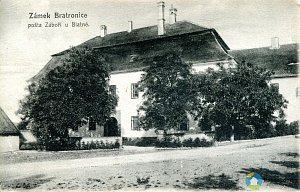 Zámek Bratronice (Dobové fotografie (před rokem 2000))