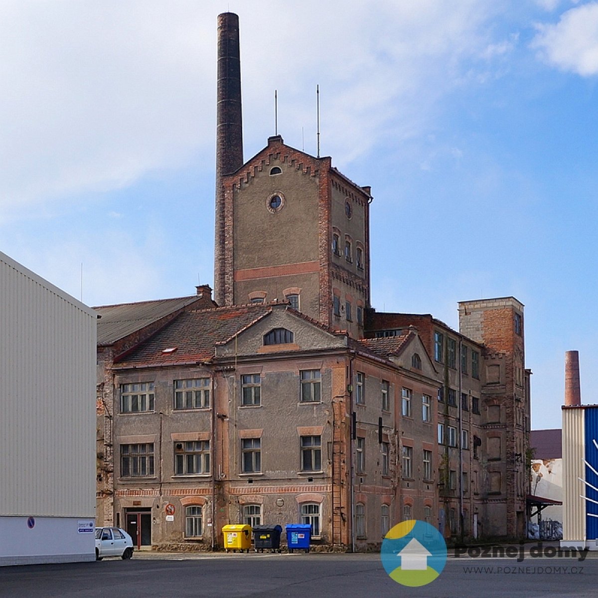 Johann Fitz, továrna na hliněné a šamotové zboží (Exteriér), autor: http://www.industrialnitopografie.cz/, datum: 2013