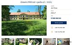 Zámek Krasonice (Inzerát), datum: 2018