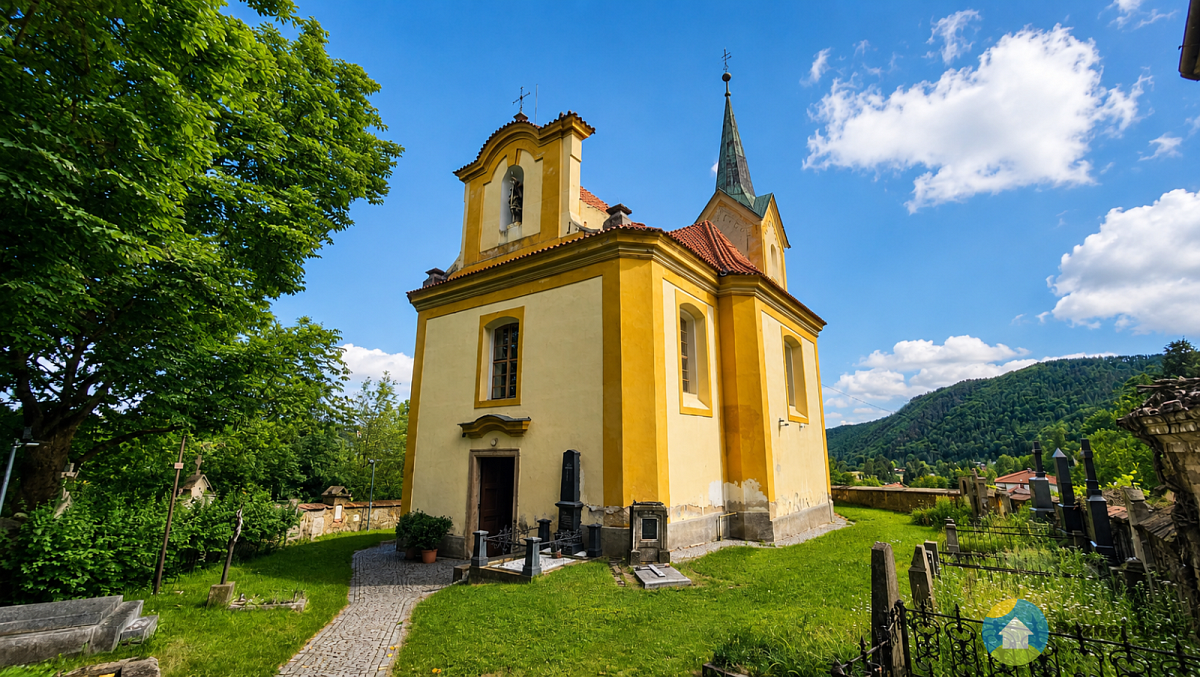 Kostel sv. Václava Všenory (Exteriér), autor: Radomír Kočí, datum: 14.6.2026