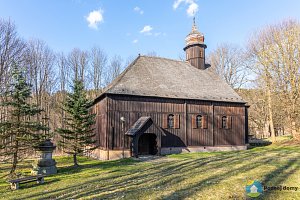 Kostel sv. Jana Křtitele (Exteriér), autor: Radomír Kočí, datum: 4.4.2025