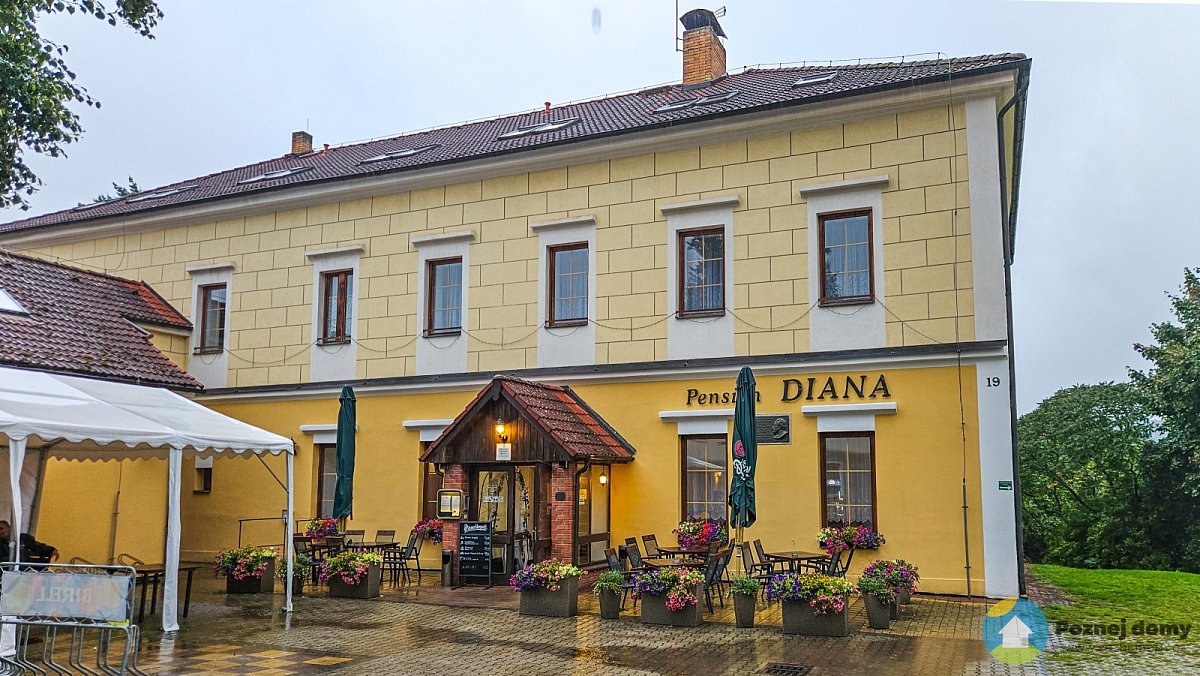 Penzion Diana (Exteriér), autor: Radomír Kočí, datum: 10.9.2025