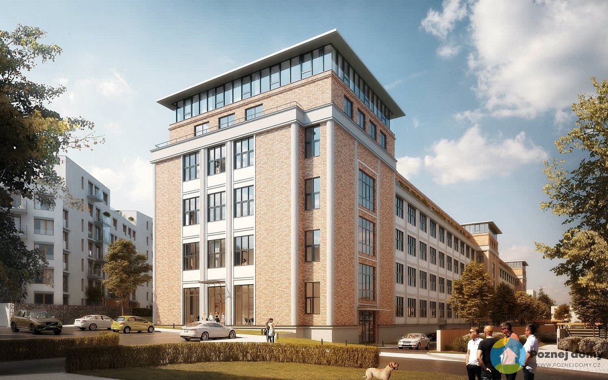 Meopta Košíře, rezidenční projekt PARVI Cibulka (Exteriér)